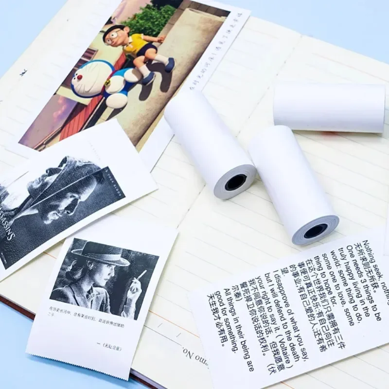 5/10/20/30 57 *25mm thermal paper White children's camera Instant printing Children's camera printing paper Replacement Accessor