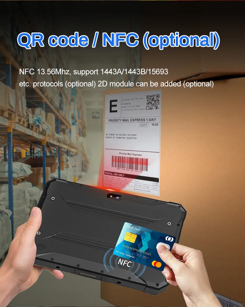 2025 OEM 8 بوصة Win10 N4120 8gb 128gb Ip67 مقاوم للماء رباعي النواة في الهواء الطلق أقراص متينة ويندوز كمبيوتر صغير لنافذة 10pro