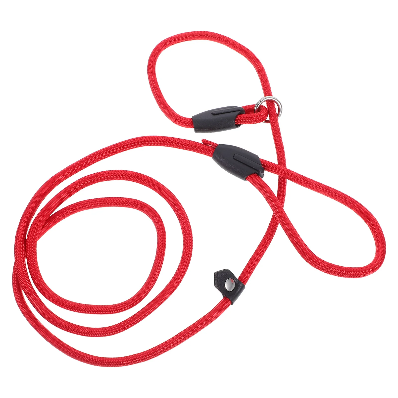 

Nylon Pet Walking Leash Heavy Duty Training Lead for Large Medium Dogs Size S Red Lightweight Weatherproof Daily Walking Jogging