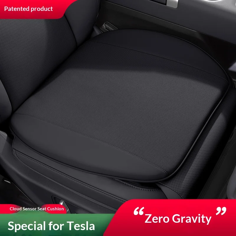 Designed for Tesla Model Y/Model 3 Universal All-Season Breathable Updated Version Seat Cushion - Single Piece with Non