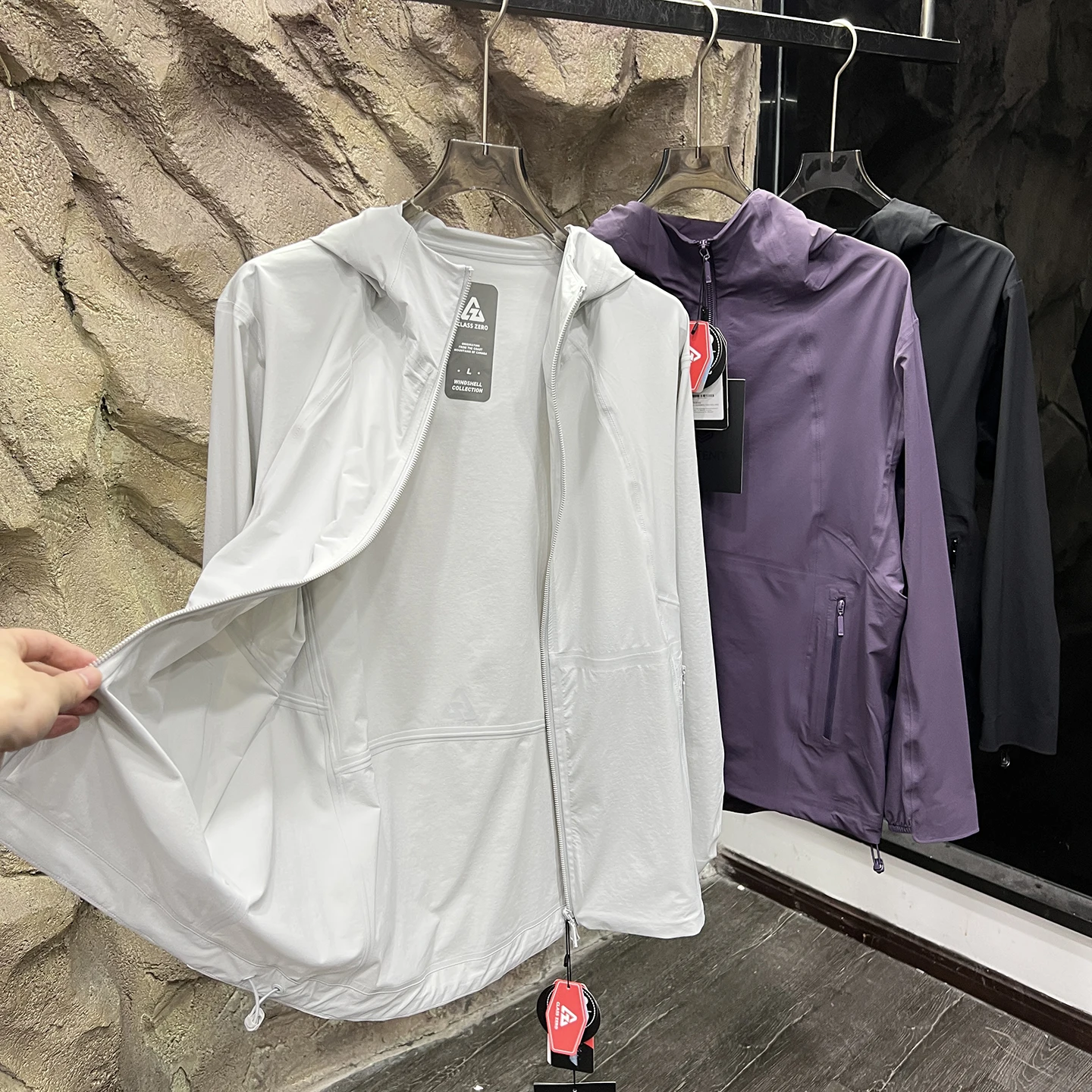 في الهواء الطلق الراقية كاملة الشريط Softell Jaet Qui-Dry تنفس مطاطا ell للخريف يندبروف الوقوف صالح لون نقي #5