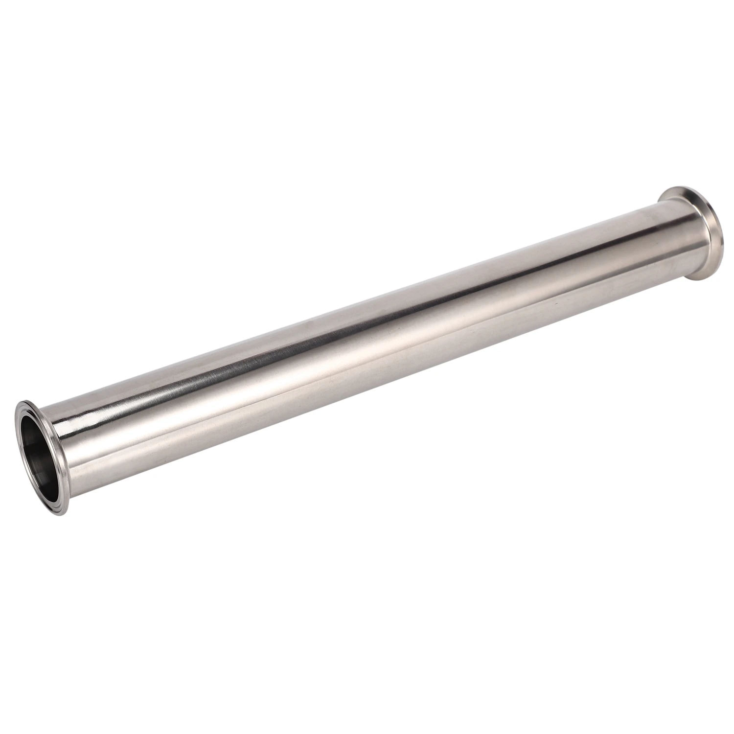 

ABIY-2 Inch Tri Clamp X 51Mm OD Pipe Sanitary Spool Tube Length 458Mm(18 Inch) for Homebrew Stainless Steel