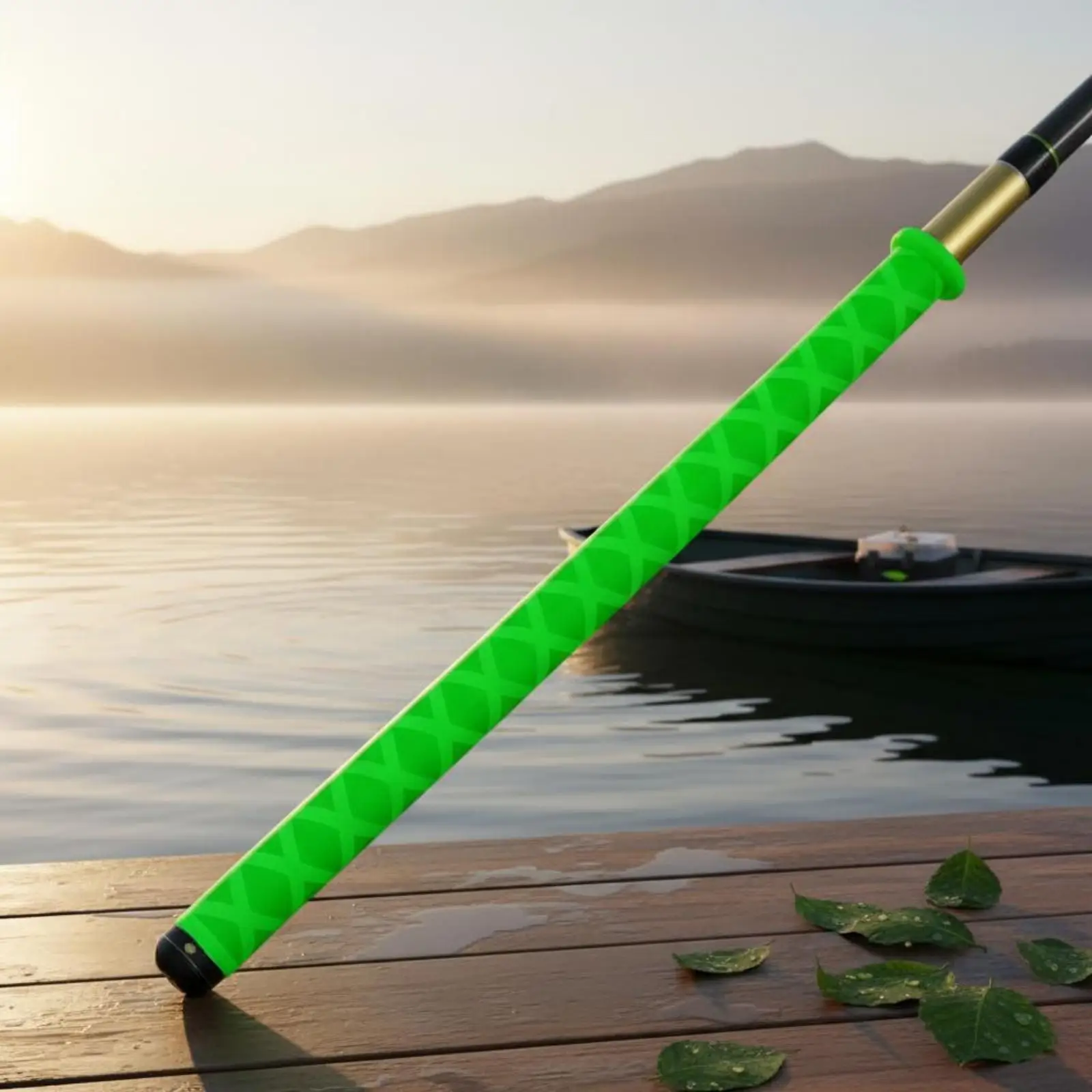 Fishing Rod Grip Sleeve Non-Slip Heat Shrink Grip Cover Waterproof Rod Grip