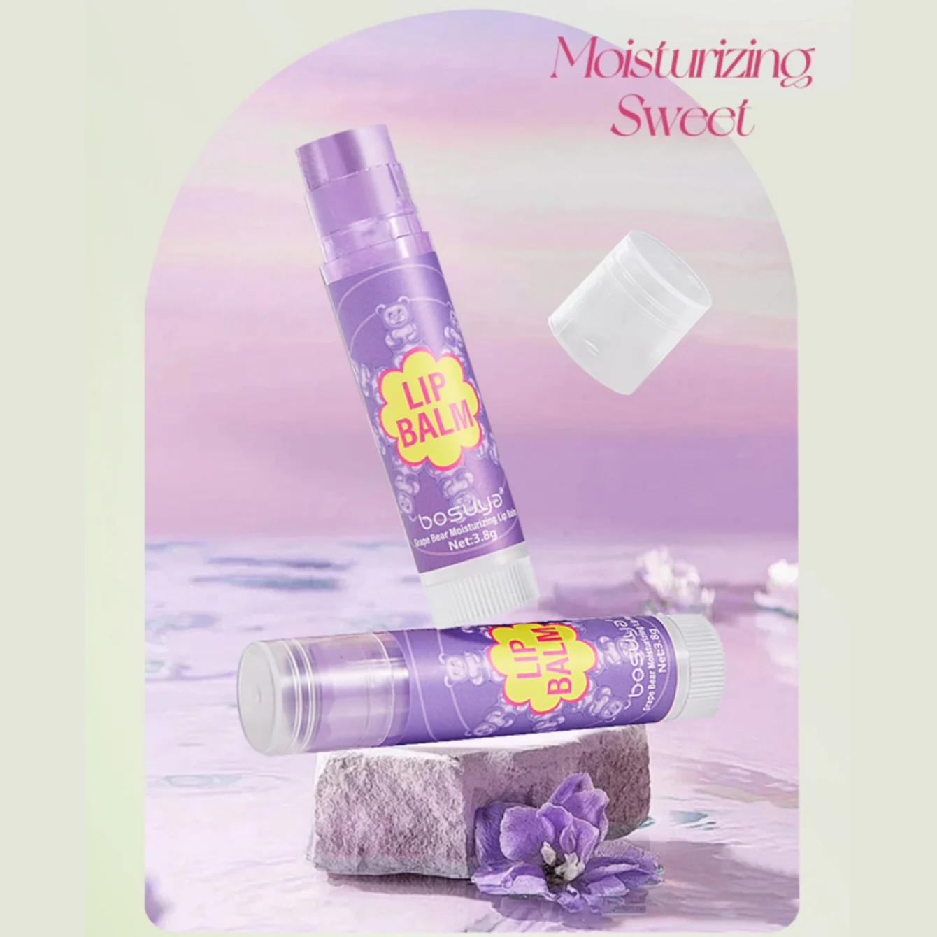 3 шт./компл., фруктовый увлажняющий бальзам для губ, натуральный гипоаллергенный бесцветный губная помада, желе, осветляющий женский и мужской аксессуар для ухода за губами