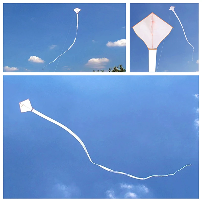 Free Shipping 15m white Snake kites flying outdoor fun aquilone parachute kite surf professional kites automatic kite machine