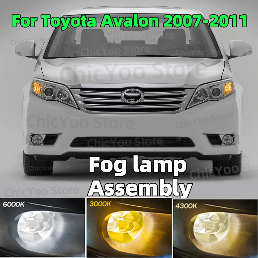 Fog Light 3 Inch Bi Xenon LED Projector Lens For Toyota Avalon 2007 2008 2009 2010 2011 3000K 4300K 6000K