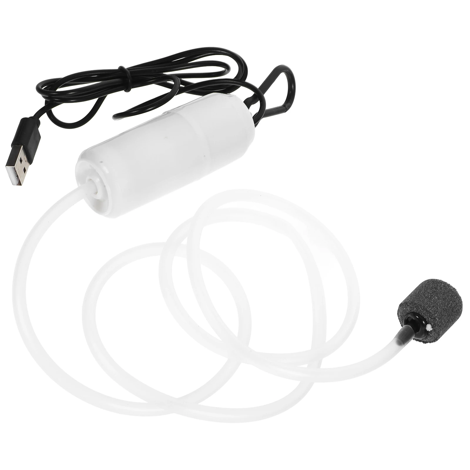 

Mini Oxygen for Fish Tank Fish Oxygen Pump Aquarium Silent USB Powered Bubbles Aerator Efficient Small Size