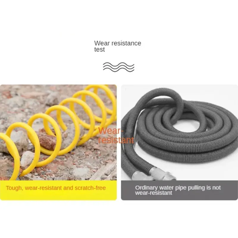 10-30 Meter Telescopic Water Pipe with High-pressure Nozzle Car Washing Tool Set Extension Hose Water Hose for Pressure Cleaner