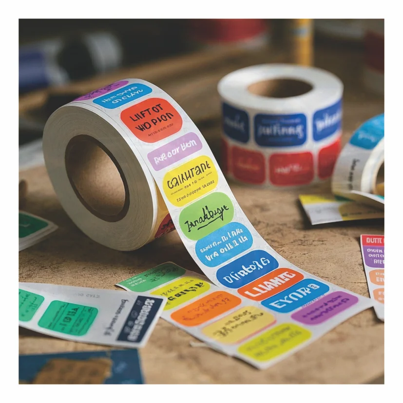 China Factory The Round Sticker Which Is Suitable For Different Kinds Of Place And Products