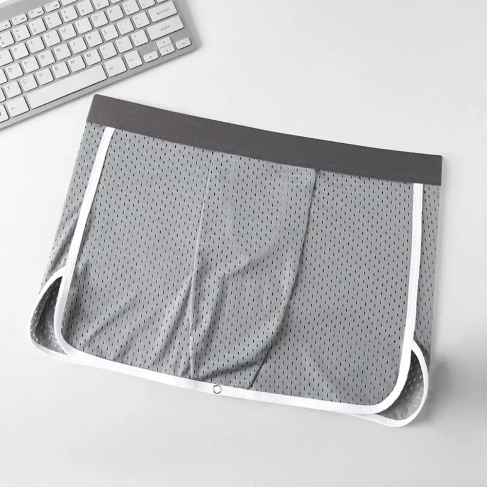 

Nylon Non-restrictive Underwear Breathable Cotton Button Pantskirt Plus Size Casual Sleeping Shorts Panties Yoga Sports