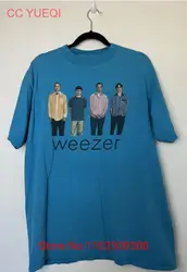 Vtg 1994 Weezer Rock Band Cotton Blue Unisex T-Shirt All Size S-5XL