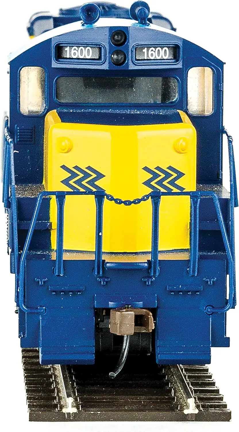 Standar DC-Ontario Northland # 1600 (Kuning, Biru; Logo Chevron) 931-456 Model Kereta Api Skala HO - Model Lokomotif