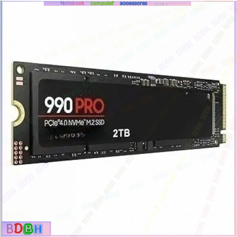 ZQ For Sam-sung 990 Pro 2 TB M.2 Disk SSD NVMe M.2 PCIe 4 M.2 2280 Internal Solid State Hard Drive for Gaming Desktop Laptop PC