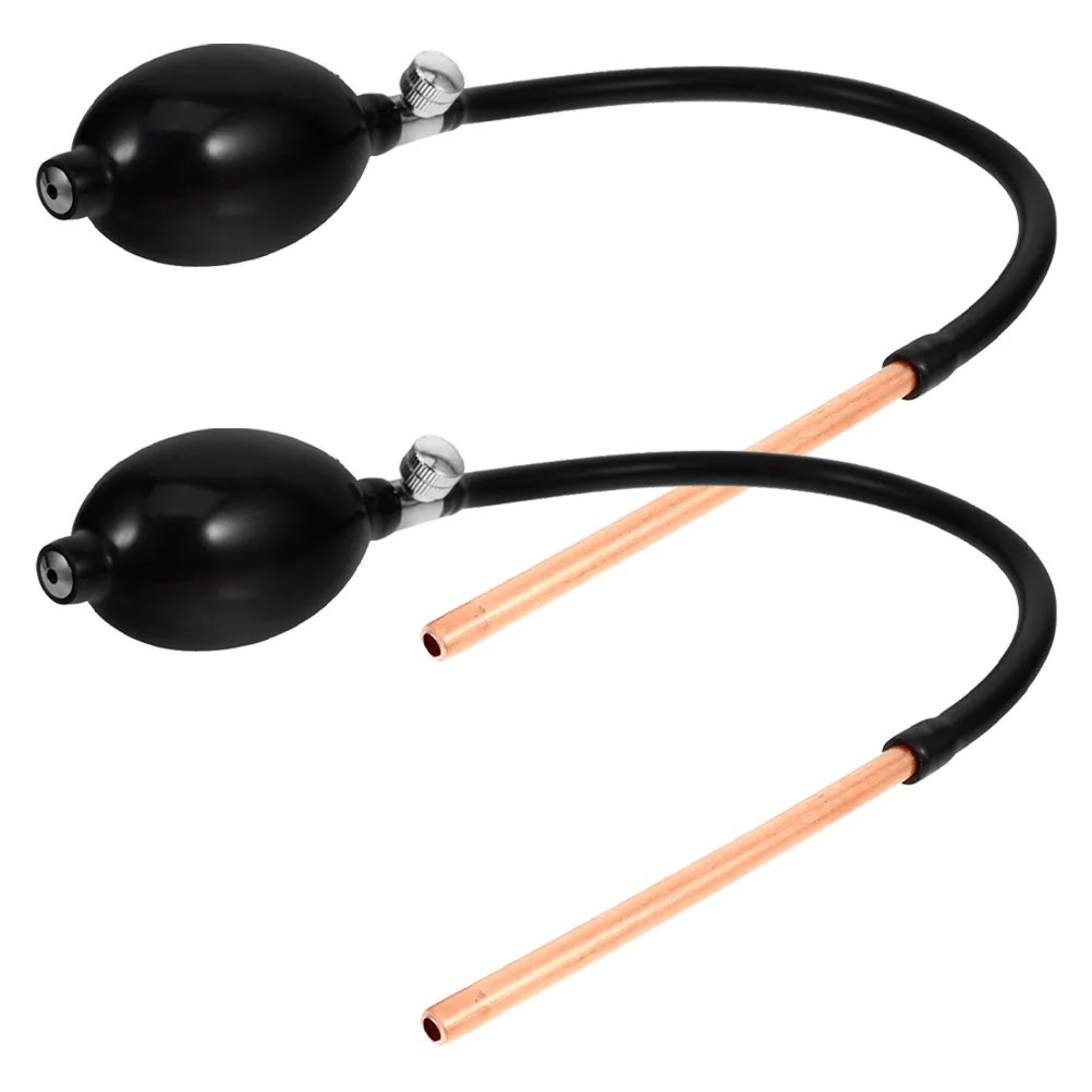 

2pcs Sugar Blowing Tool Extended Copper Tube Candy Art Fondant Shaping Baking Blow Mold Frosting Decor Isomalt Craft Manual Work