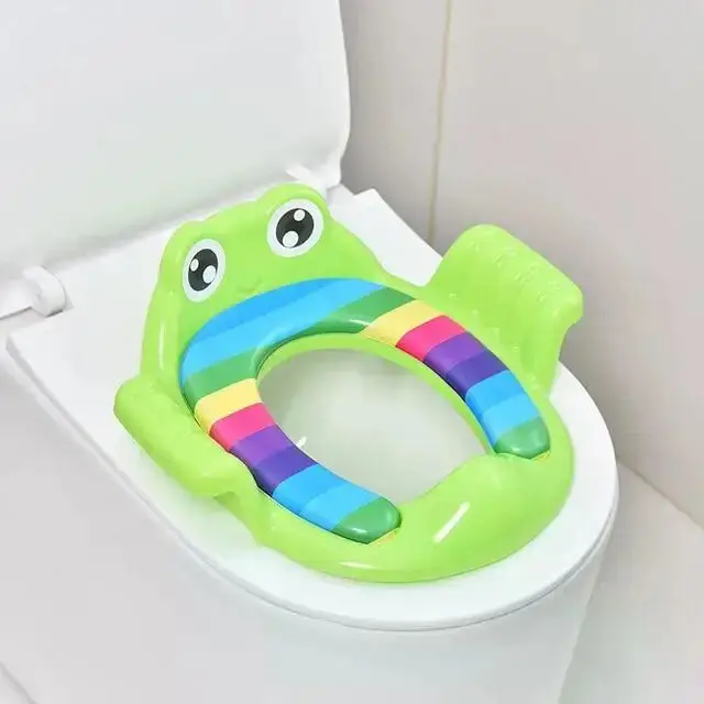 Baby Child Potty Toilet Trainer Seat Step Stool Ladder Adjustable Training Chair comfortable cartoon cute toilet seat for childr