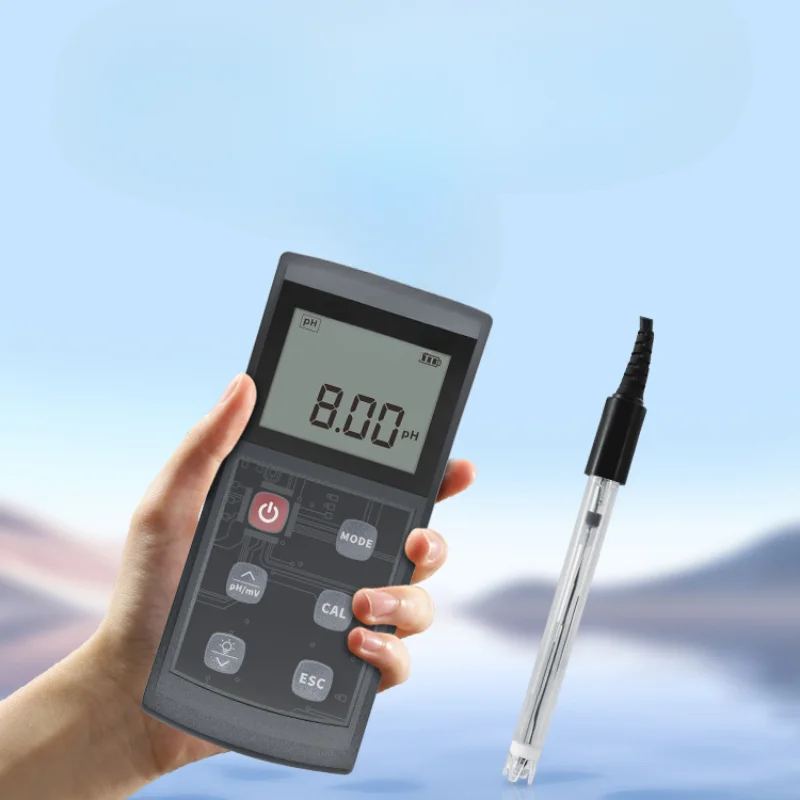 Portable PH detector Sewage pH meter High precision water quality redox
