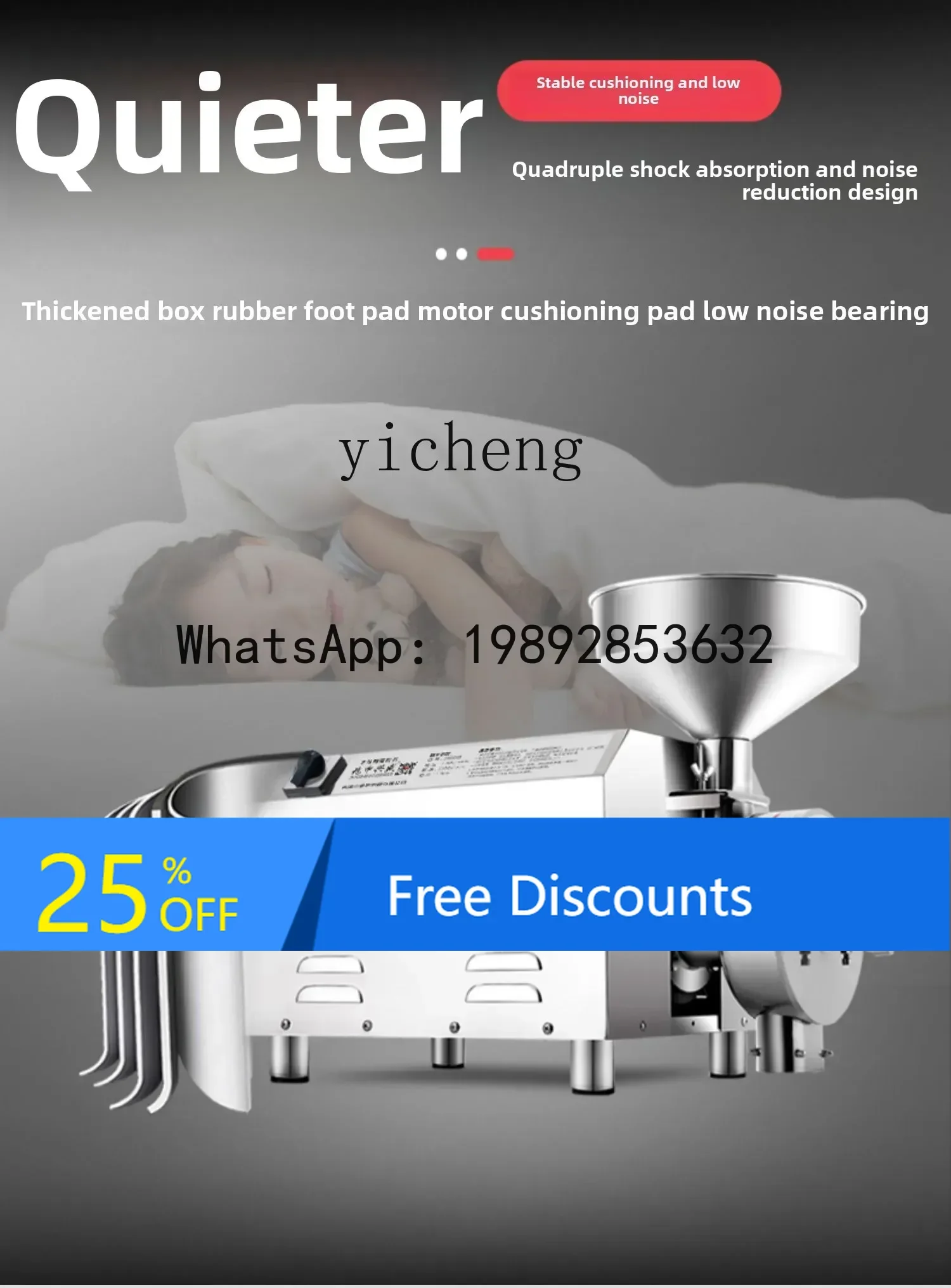 

A1 Whole Grain Mill Commercial Large Pulverizer Ultrafine Grinder Dry Grinding Surface Small Corn Mill