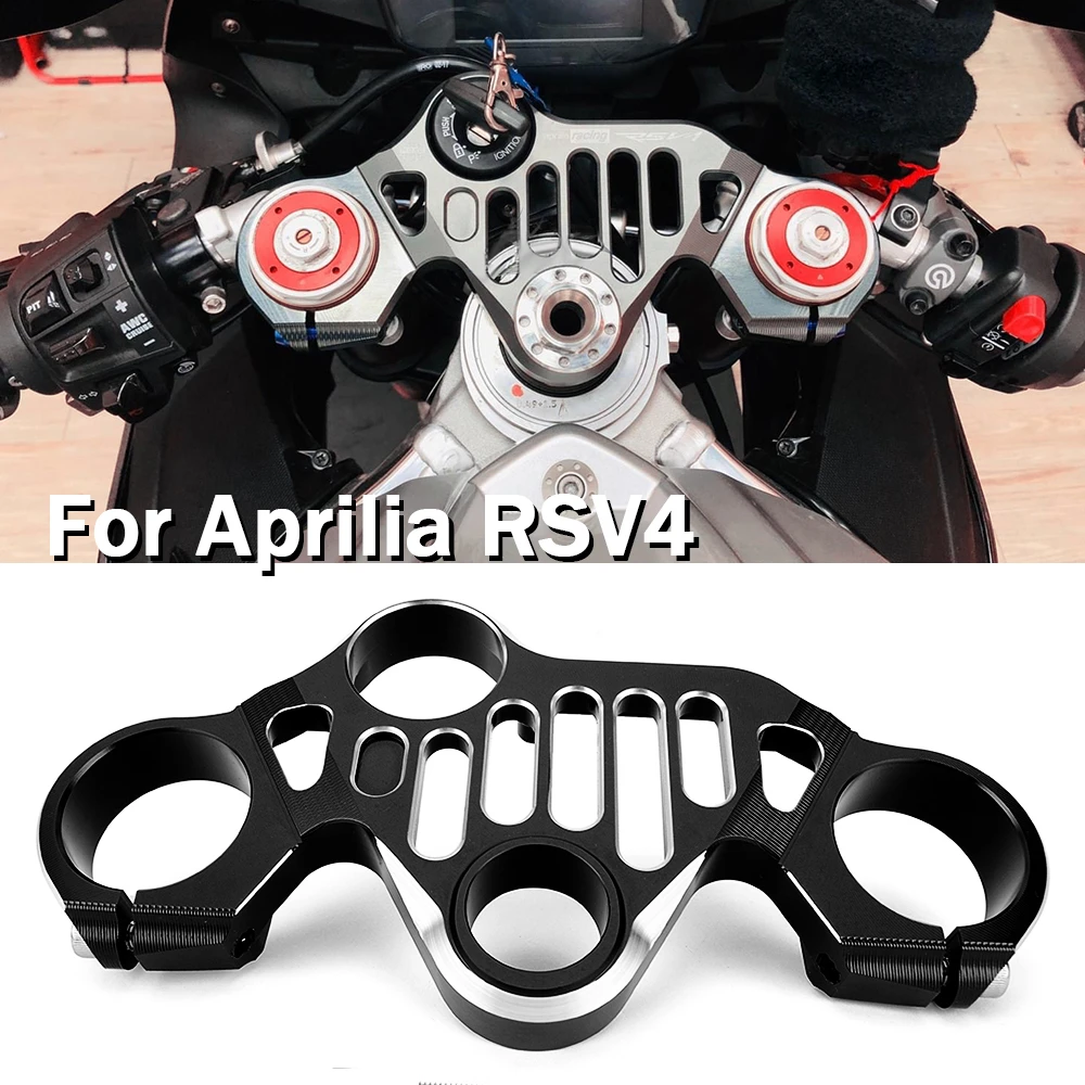 RSV4 1100R Top Triple Clamp Motorcycle Upper Fork Holder Panel For Aprilia RSV4 1100R 2021 2022 2023