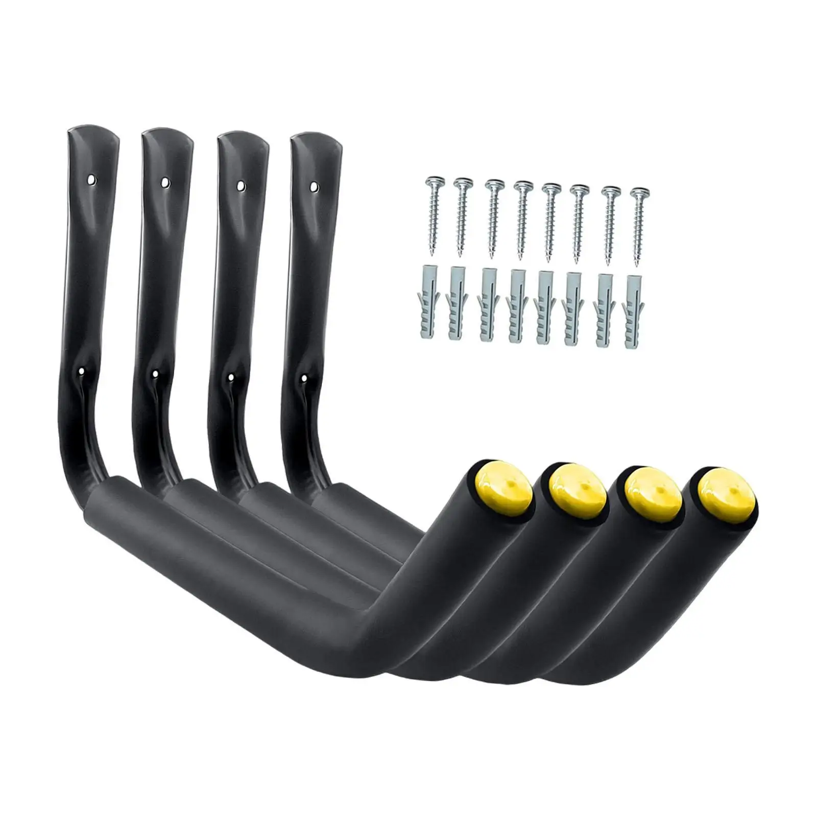 Гаражные крючки для хранения, прочные железные стеллажи для каяков, настенная доска для серфинга, простой в установке держатель для служебной комнаты