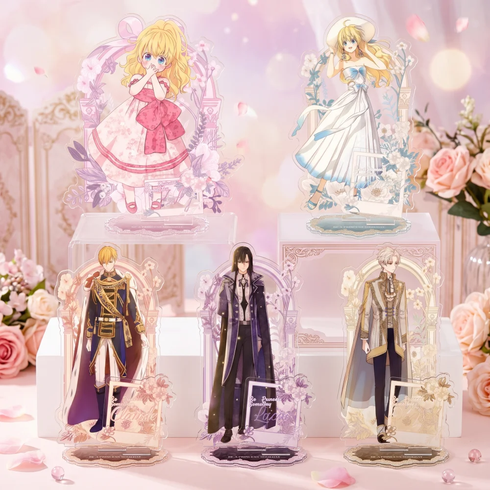 Who Made Me A Princess 15cm Double Insert Acrylic Stand Athanasia Claude Anime Figure Desk Decor Fans Collection Gift Keychain