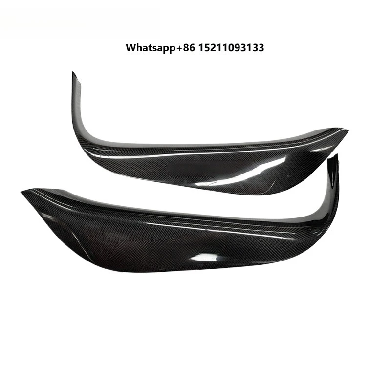 High Quality Real Dry carbon fiber threshold strip modified car interior threshold pedal suitable for 540c 570s 570