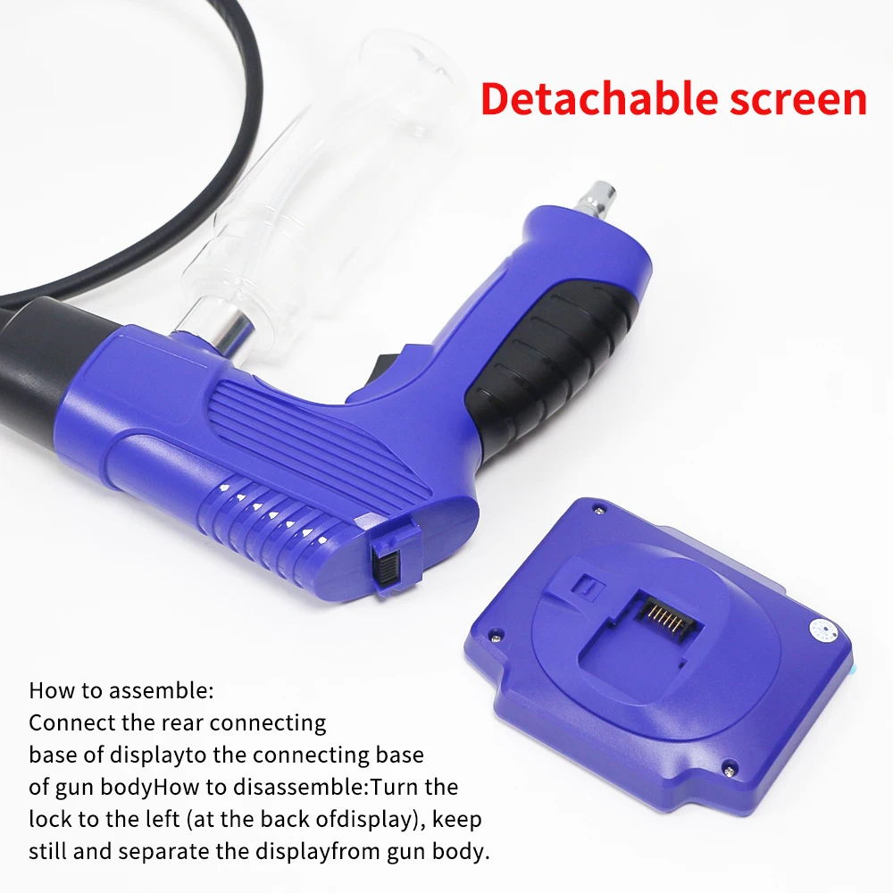 سيارة تكييف الهواء تنظيف Borescope صندوق المبخر البصرية رذاذ نظافة الرش المباشر الجانب رذاذ مع شاشة عرض 4.3 بوصة #4