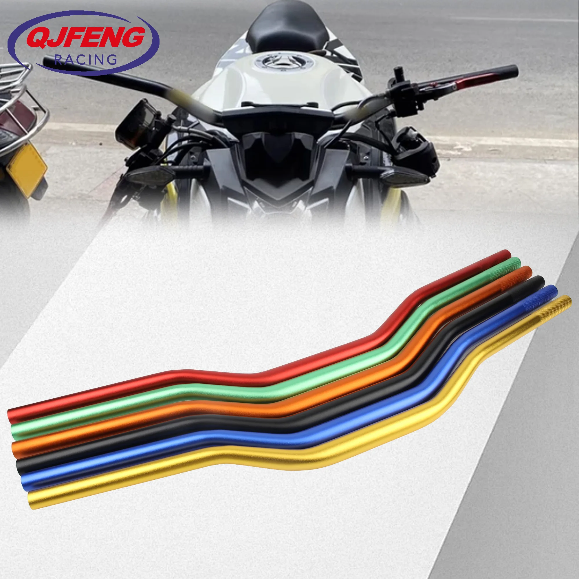 

28mm Scooter Handlebar Universal CNC Handle Bar Enduro Pit Bike Motorcycle Aluminum Alloy Replacement Accessories