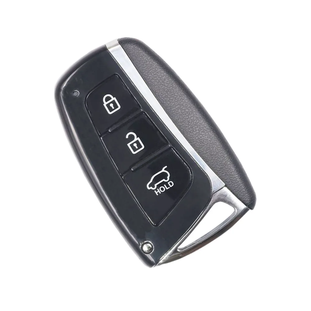 

5pcs/pack 3 Buttons Replacement Smart Key Fob Case for Hyundai Santa Fe with Mechanical Blade pcs