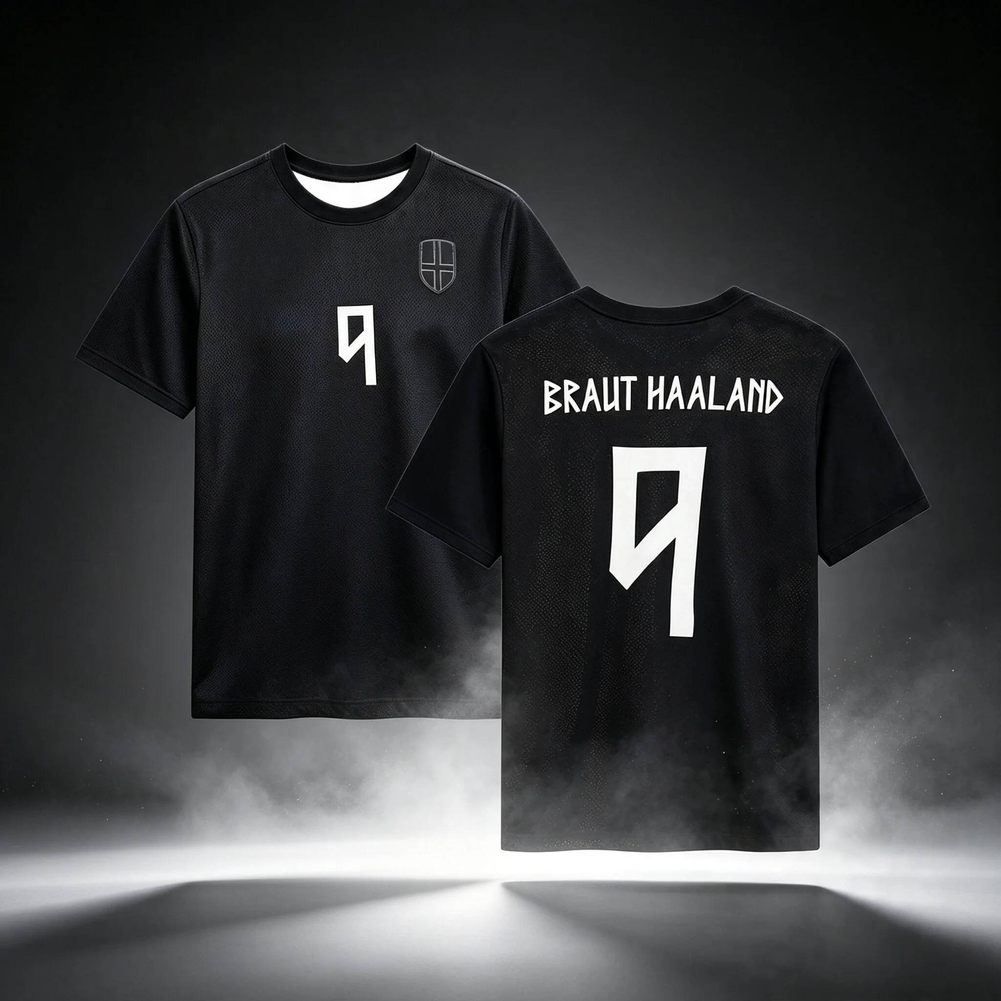 Haaland Norway 3D Printed Football Jersey T-shirt Men Women Summer Sports Y2K T-shirt Breathable Quick Drying Clothing Unisex