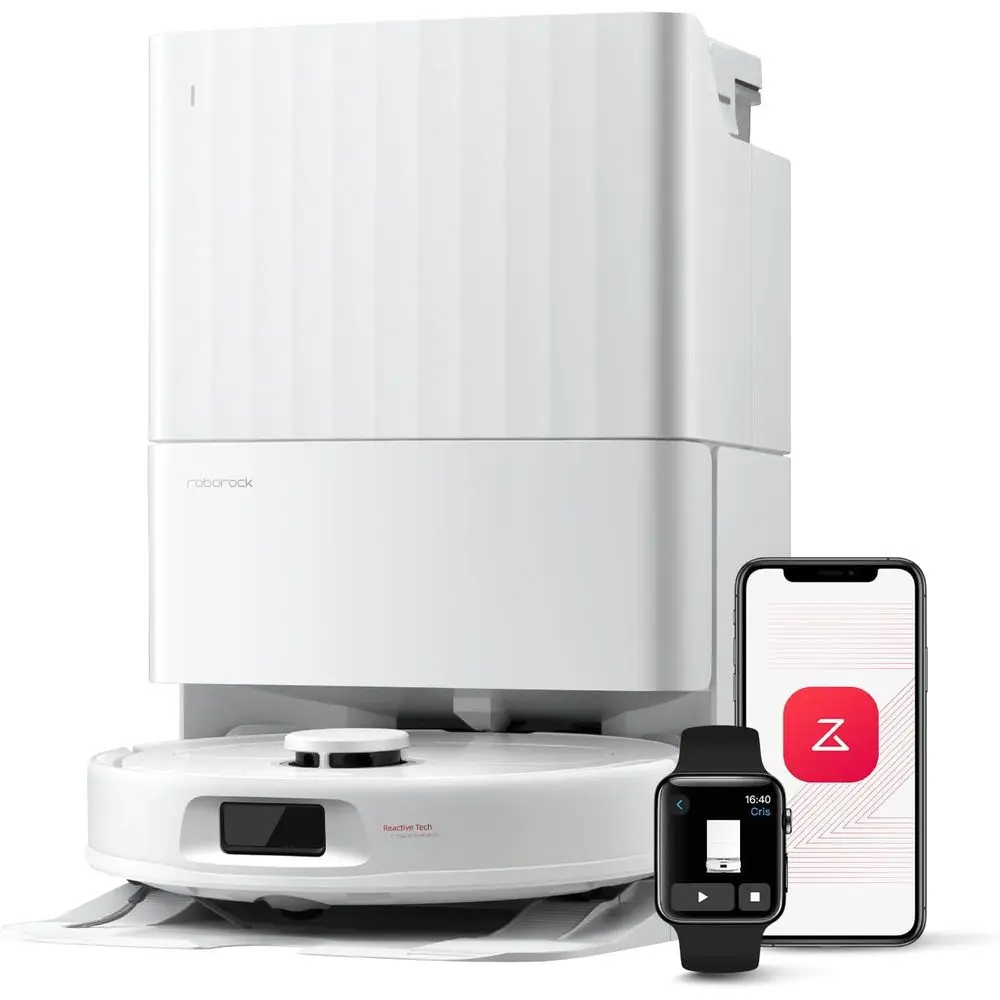 Qrevo Series Robot Vacuum and Mop, 8000Pa Suction, Upgraded rom Qrevo S, Anti-Brush, Smart Obstacle Avoidance, Auto Mop Washing,