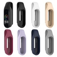 New Protective Case Bracelet Tracker Anti Lost Soft Cover For Xiaomi MiBand 6/5 Shell Silicone Clip Buckle Holder For Mi Band 7