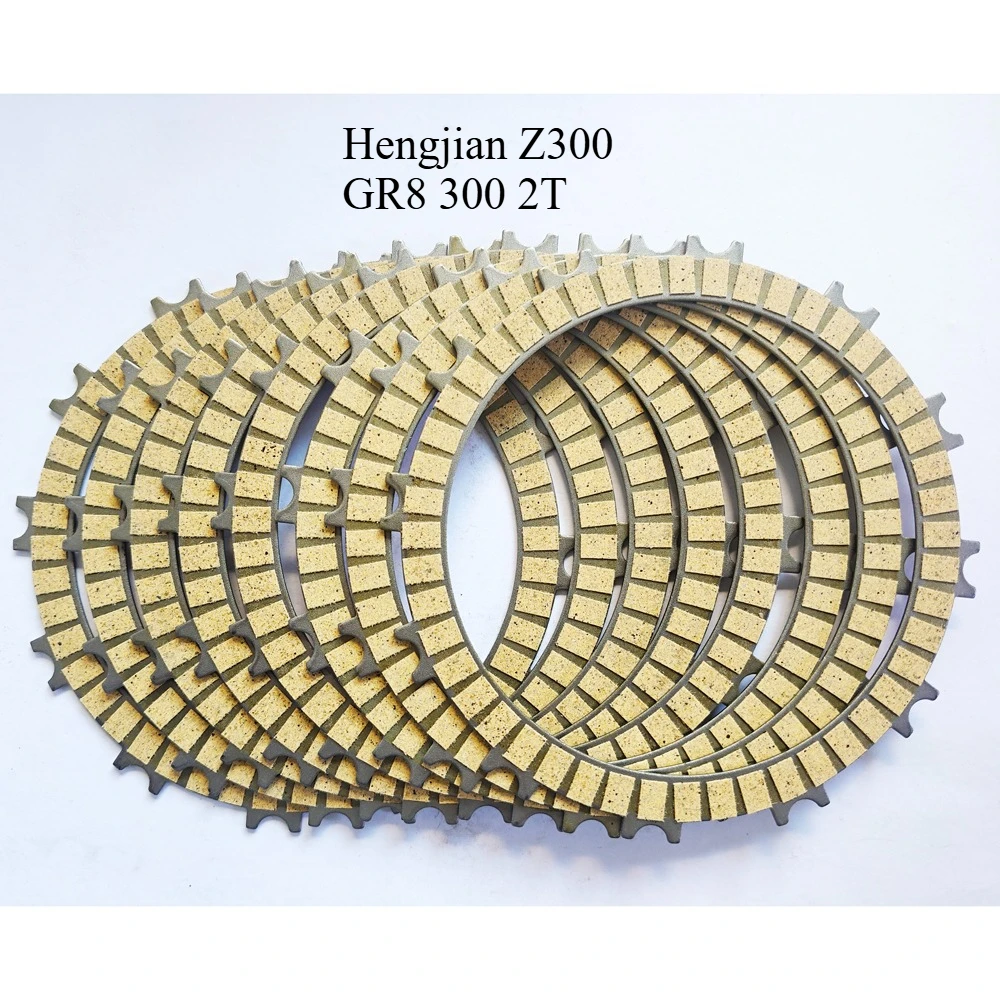 Комплект фрикционных дисков сцепления для Hengjian Z300 GR8 300 2T Koshine 320