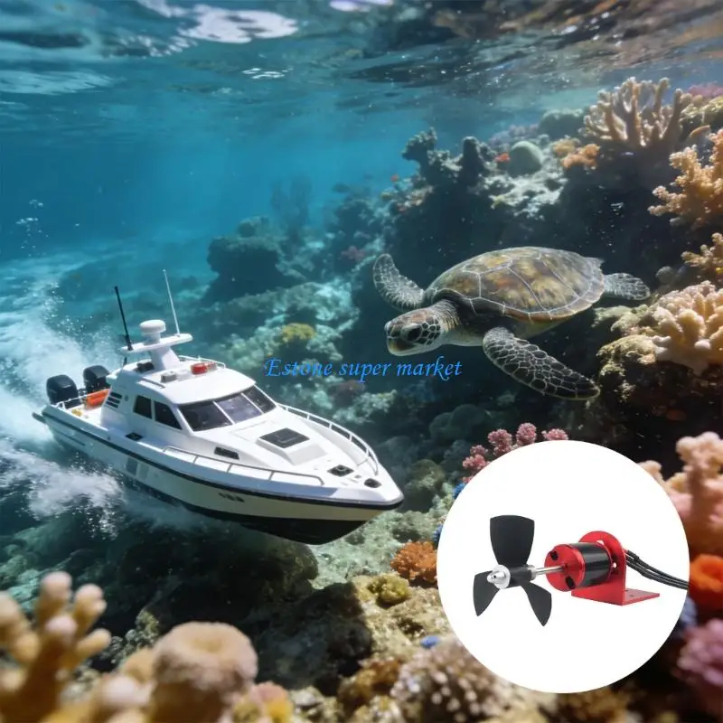 Estrutura impulso subaquático eficiente 090B para barcos e replicação fluxo, destacando buraco fechado e forte impulso