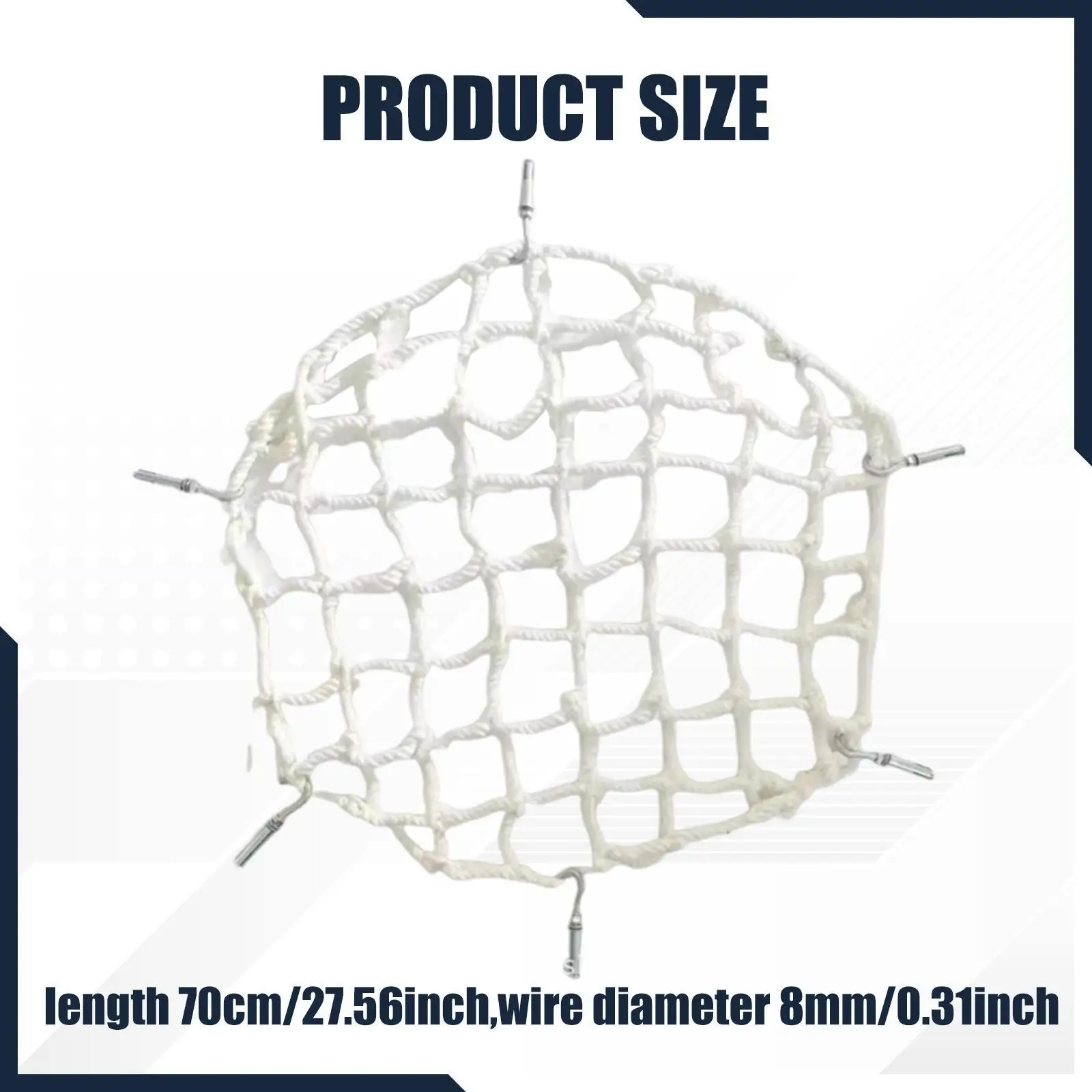 Manhole Cover Net Easy Clean Reusable Heavy Duty Garden Mesh Protective Net