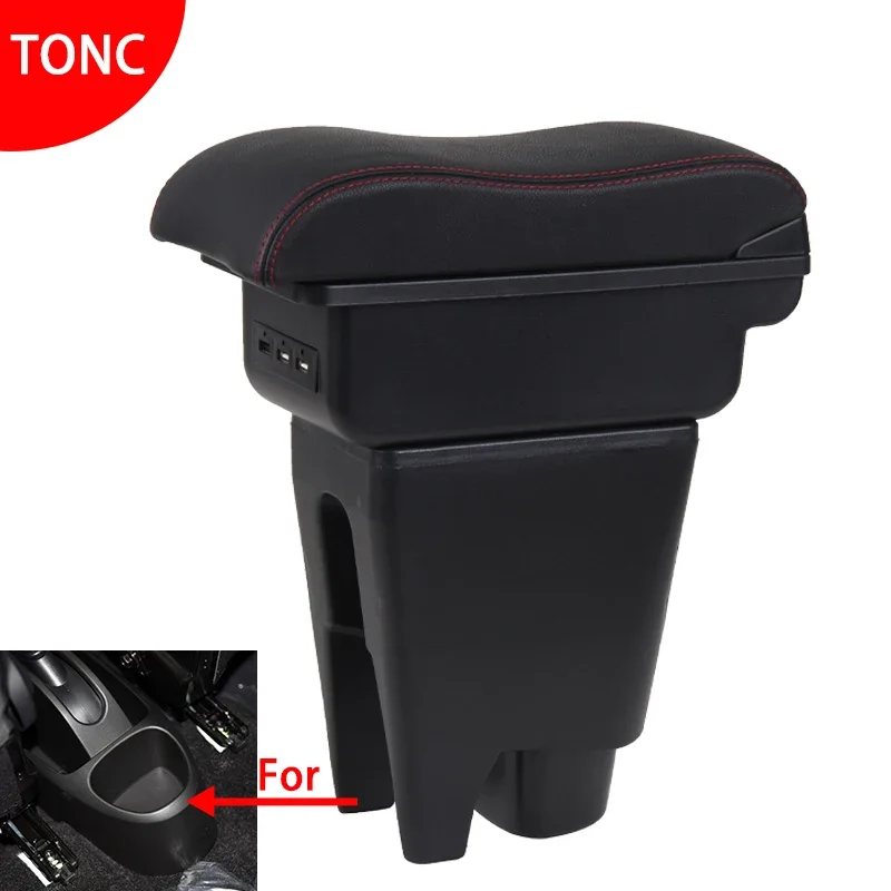

For Citroen C1 Armrest Box For Peugeot 107 Toyota Aygo BJ Armrest Car Accessories Store box Interior detail Simple installation
