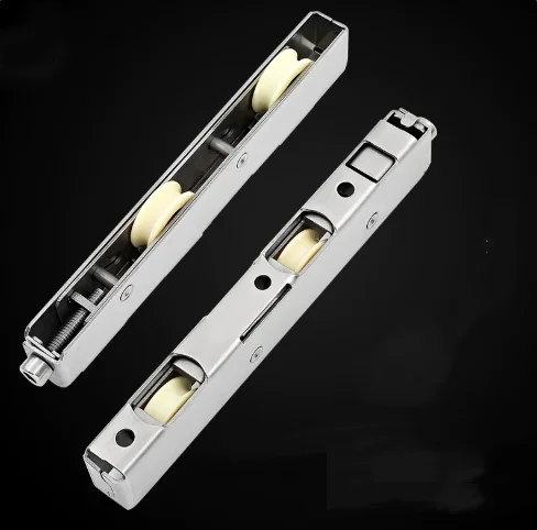 2pcs Stainless Steel Sliding Door Plastic Steel Window Pulley Aluminum Alloy Roller Muted Nylon Wheel Household Hardware Part 5
