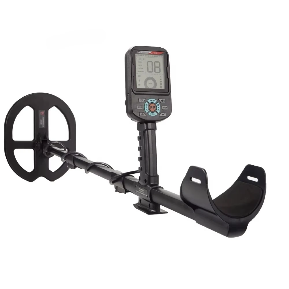 Professional Underground Metal Detector 10M Depth Waterproof Search Coil 5 Search Modes for Treasure Hunting and Gold Detection