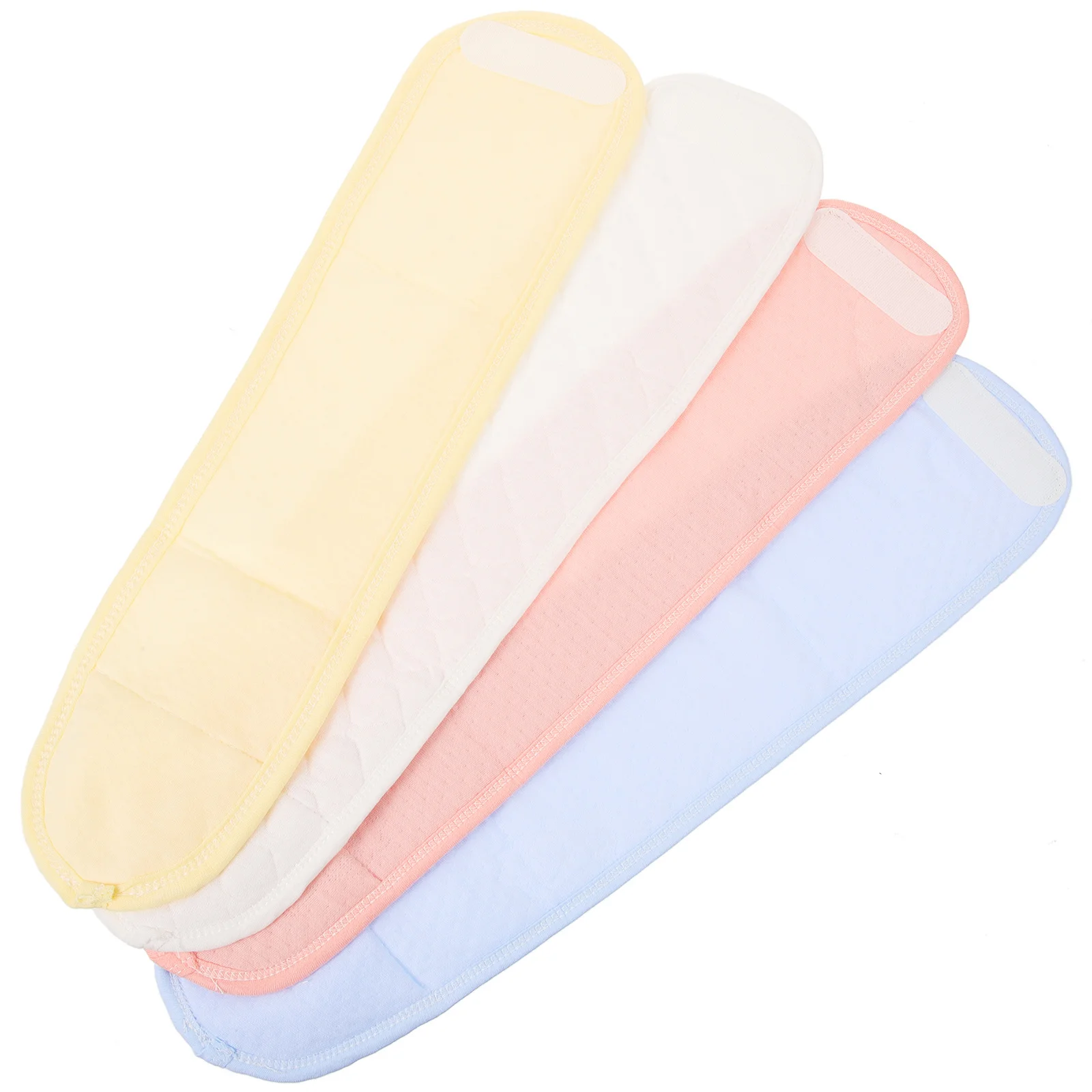 

4pcs Infant Belly Band Newborn Cotton Wrap Warm Reusable Belly Protector Portable Baby Supplies For Nursery Cord Comfortable