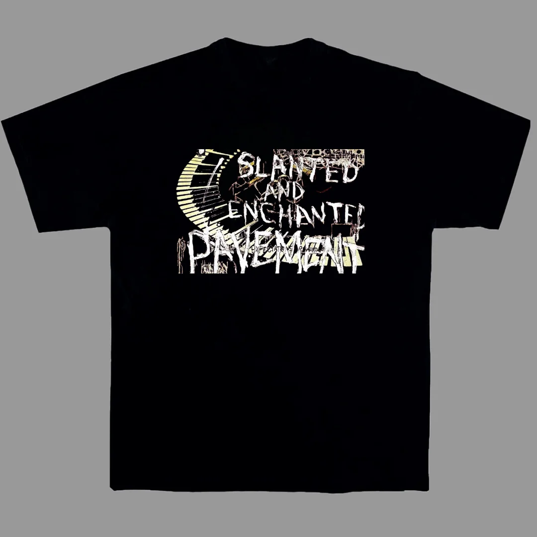 Pavement Deep Folk Music Art Summer Leisure T-Shirt Men's and Women's Luxury Brand