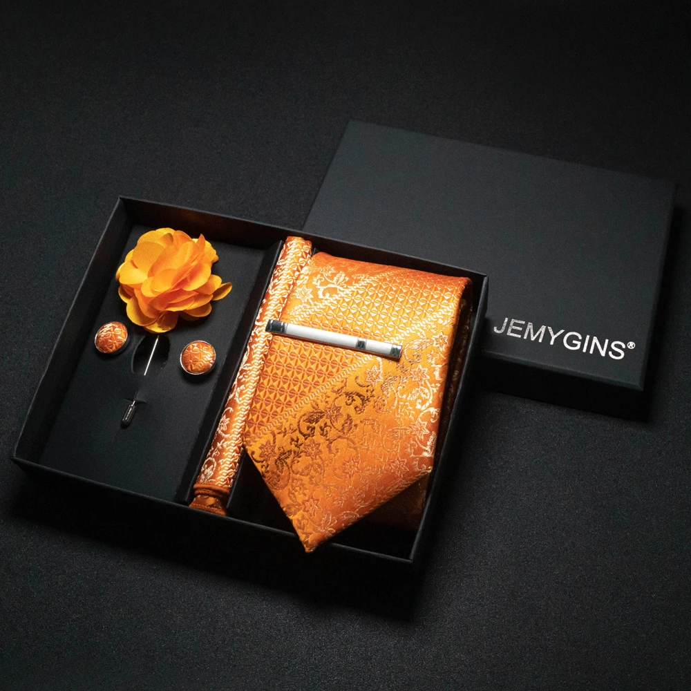 Weinrote Herrenkrawatte, Paisley-Seidenkrawatte, Einstecktuch, Manschettenknöpfe, luxuriöses Geschenkbox-Set, Hochzeitskrawatte, Accessoires, Krawatte für Herren – Detail 9