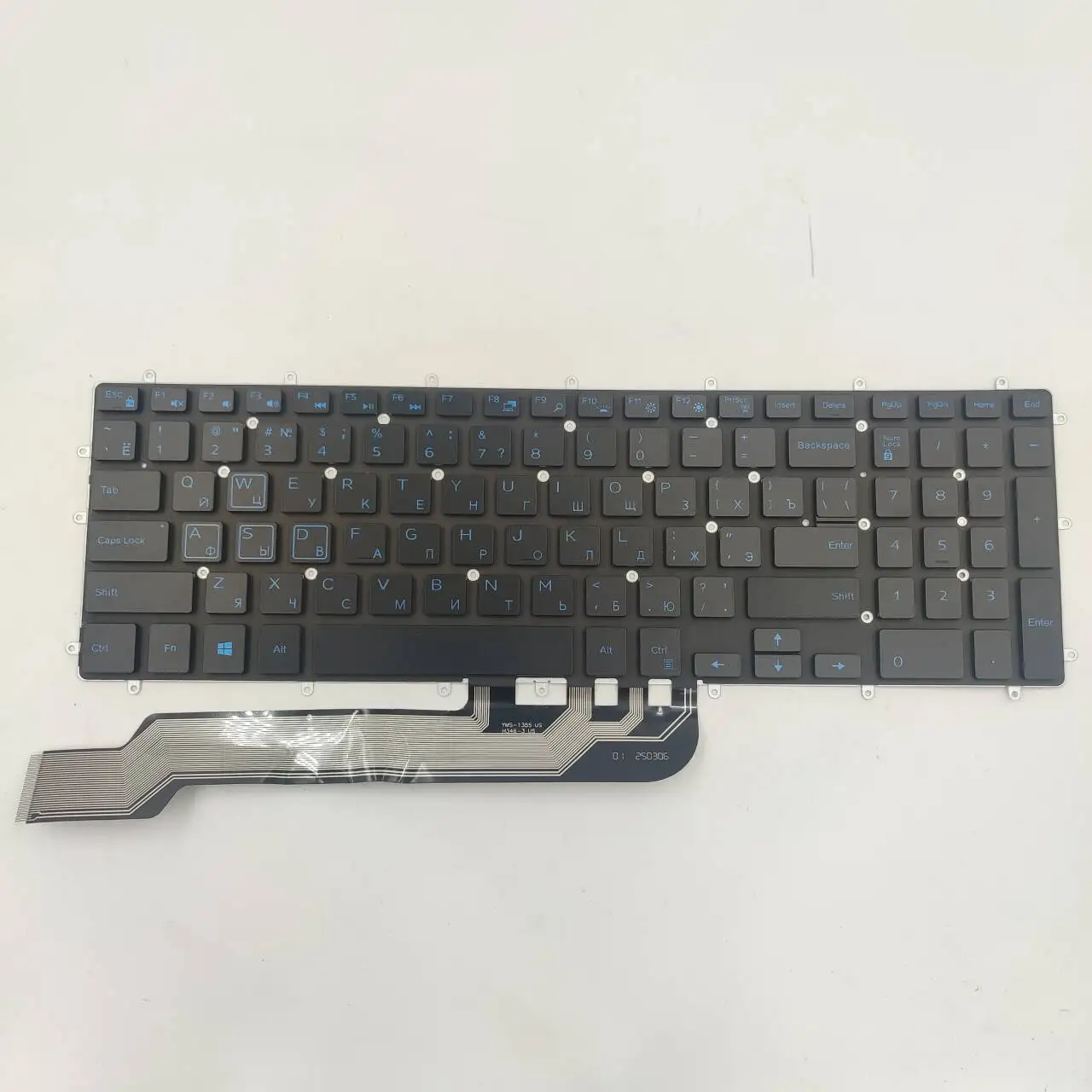 

for DELL 15 7566 5567 7567 5665 15-7000 5765 5767 5565 Laptop Keyboard RU Layout