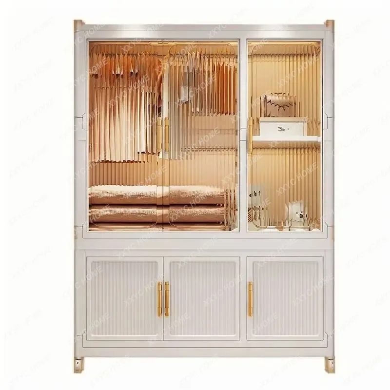 Y Nordic Orgnizer Wardrobes Modular Luxury Proof Clothes Organizer Wardrobes Bedroom Storage Locker