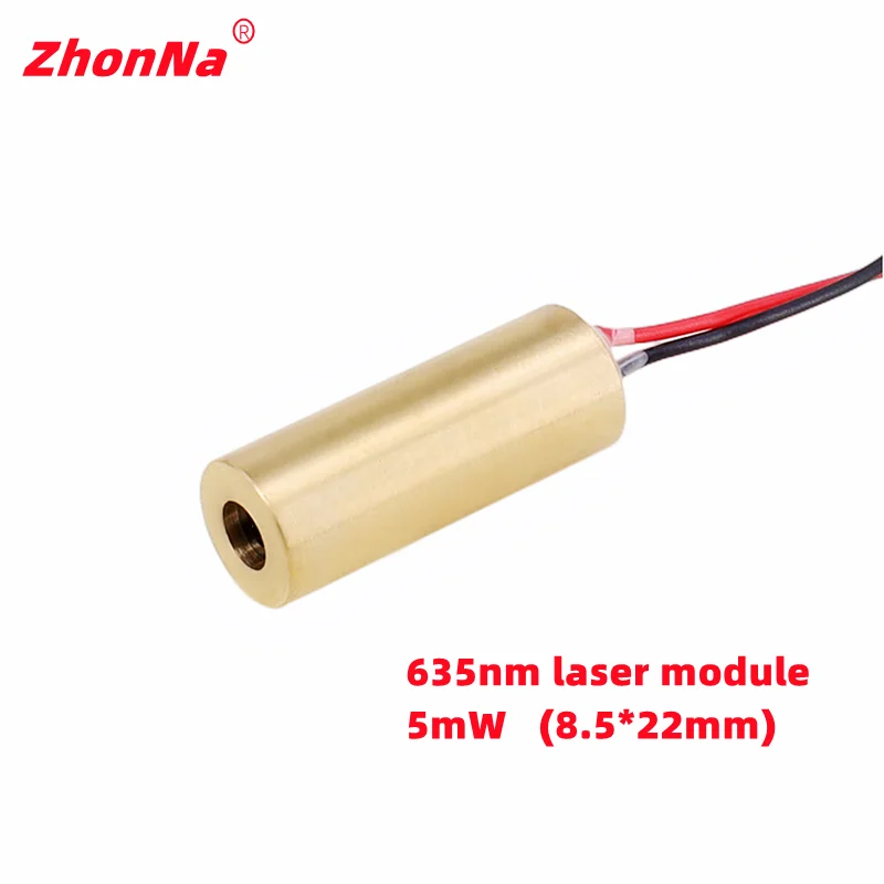 635nm 5mW  Laser Module Red Light  Single Point Optics  Locator Aiming Glass lens  Lnstallation  Accessories Input Voltage 3-5 V