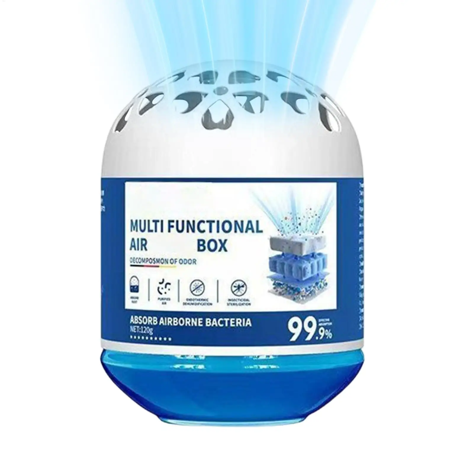 120g Indoor Airs Purification Dust Removal Magics Box Multi Functional Air-Magic Box Strong Suction Dust Remover Magics Box