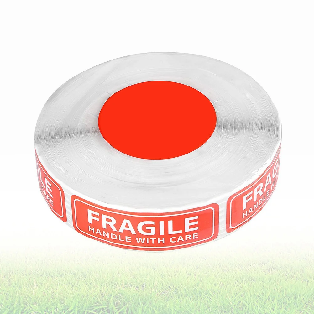 125 قطعة 1X3 بوصة ملصق هش واضح لاصق دعم آمن الشحن التعبئة والتغليف المنزل استخدام التسمية لفة للوثيقة #5