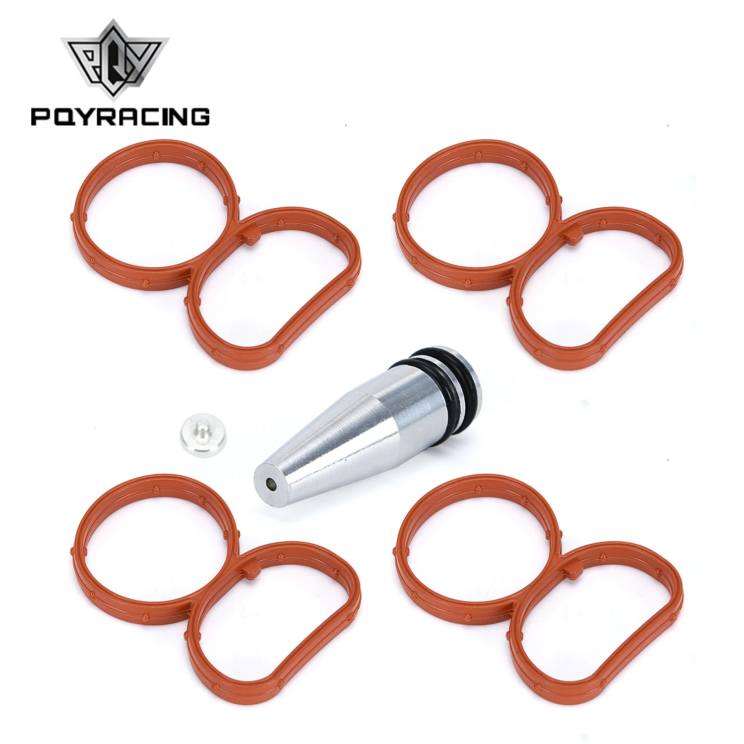 Car Swirl Flap Blank Bung Flaps Removal Plug With 4 Gaskets For BMW N47 2.0D Engine Repair Replacement Accessories Kit