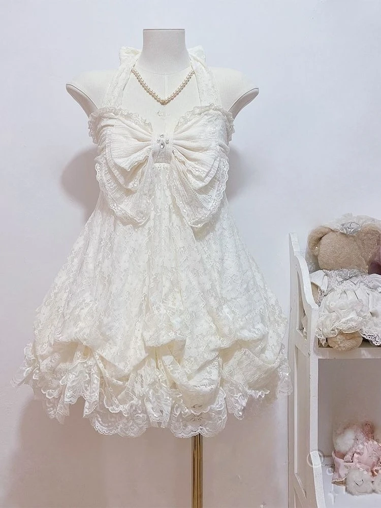 Gothic Retro Sweet Bud Mini Dress Women Harajuku Y2k Strap Dress Y2K Aesthetic Club Party Fashion Outfits - Image 2
