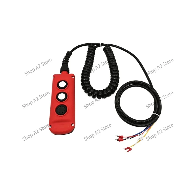 3-Button Lift Tailgate Switch Hand Control Remote for Truck Tailboard Lifting Controller