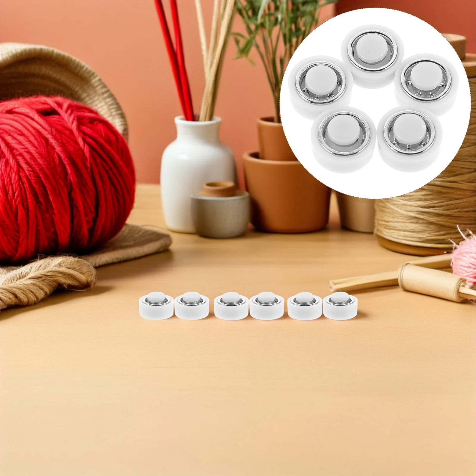 

50Pcs Rotating Bearing Hairpins for DIY Windmill Crafts Precision Mini Bearings Replacement Spinning Base for Outdoor Activity