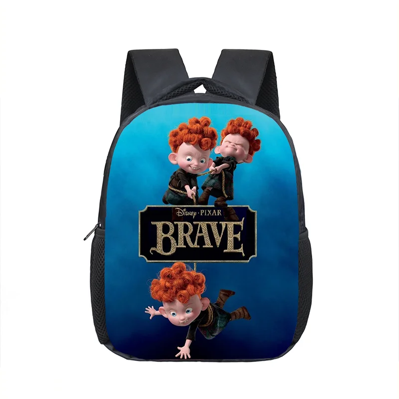 

Школьные ранцы Disney Brave для детей дошкольного возраста, Детский рюкзак для начальной школы для девочек и мальчиков с мультипликационным рисунком, Подарочный рюкзак